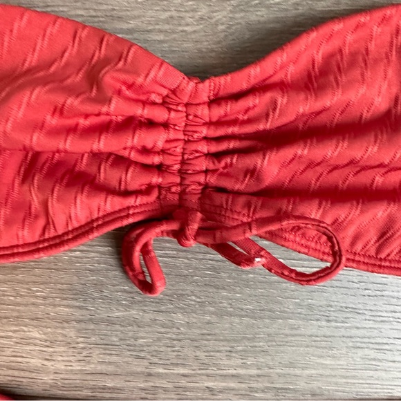 Abercrombie & Fitch Bikini High-Waist - Coral Size Small - Picture 4 of 11